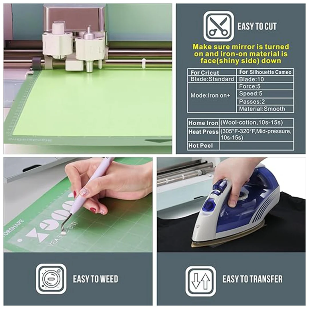 White PU Flex Vinyl Sticker Roll – 50cm x 1m - Image 3