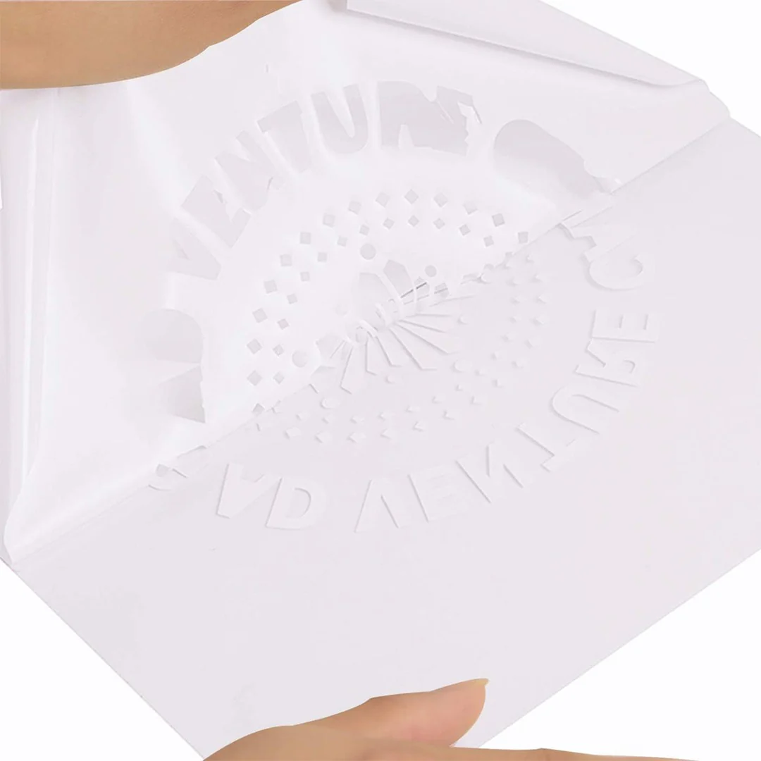 White PVC Heat Transfer Vinyl Sticker Roll – 50cm x 1m - Image 4